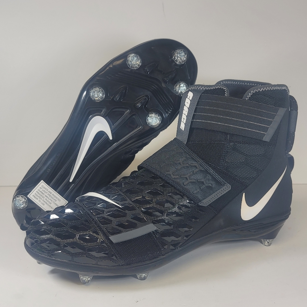 Nike Force Savage Elite 2 TD Black Football Cleats Mens Size CI1710-001 New